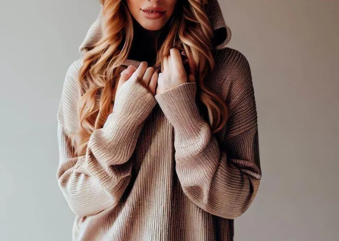 Dámske dlhé svetre s kapucňou: Trendy štýl a pohodlná elegancia