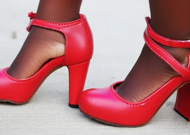 Topánky na opätku pre dievčatá